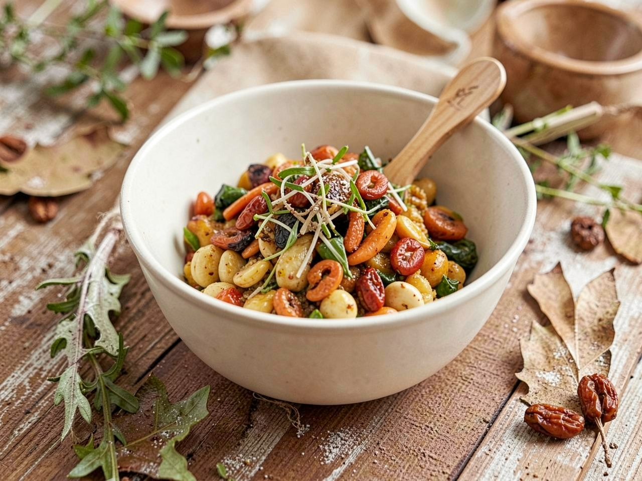 Spring bowl assembly from RecipeRoot seasonal collection